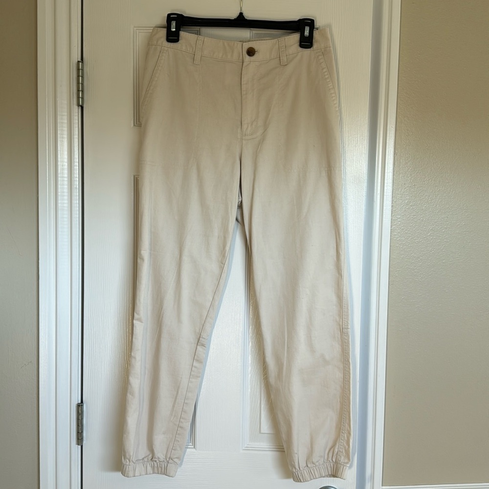 GAP Beige Track Pants Joggers
